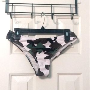 SHEIN camo bikini bottoms
